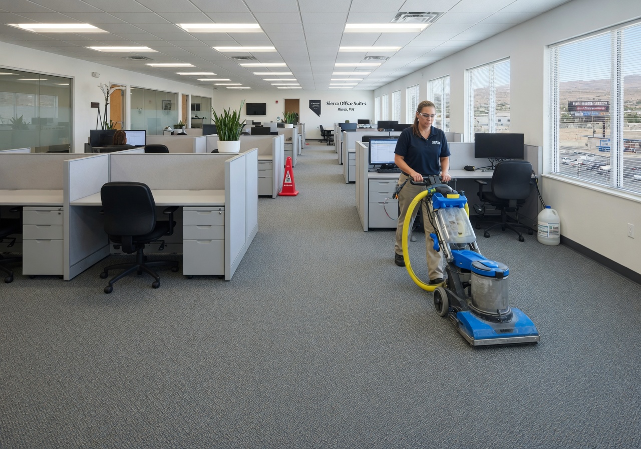 Commercial carpet cleaning