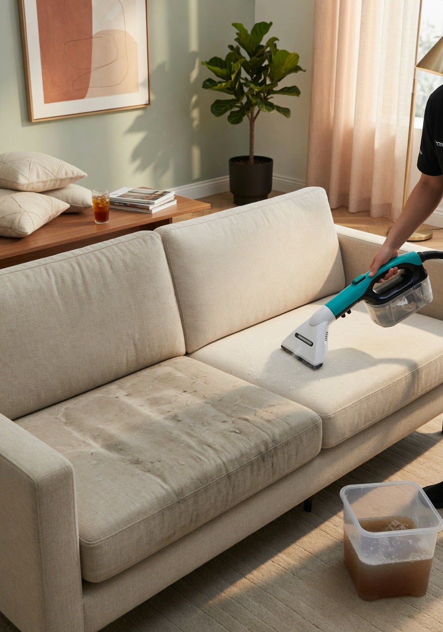 Upholstery cleaning